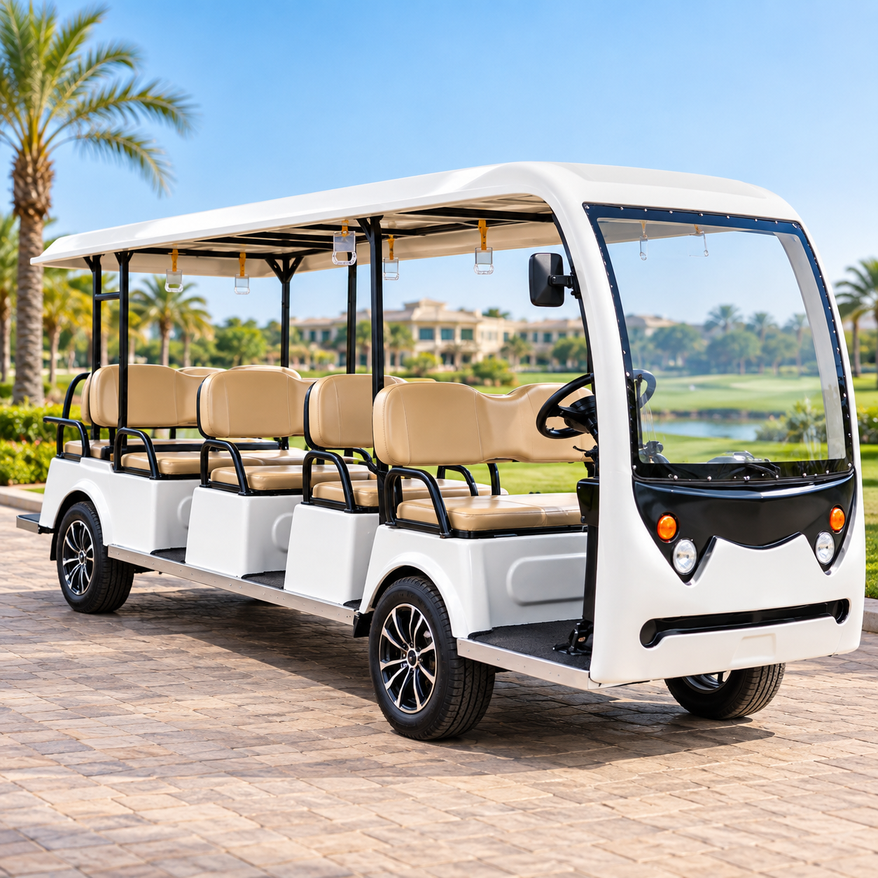Golf Cart (6+1) electric vehicle by Bareja Electric Mobility